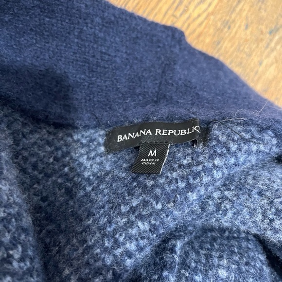 BANANA REPUBLIC Ajri Geometric  Coatigan SIZE M - Picture 4 of 4